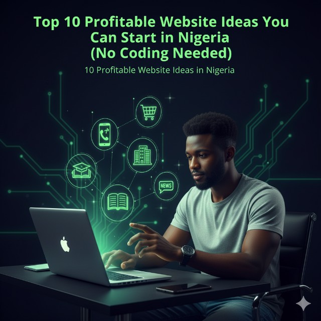 Top 10 Profitable Website Ideas You Can Start in Nigeria (No Coding Needed)