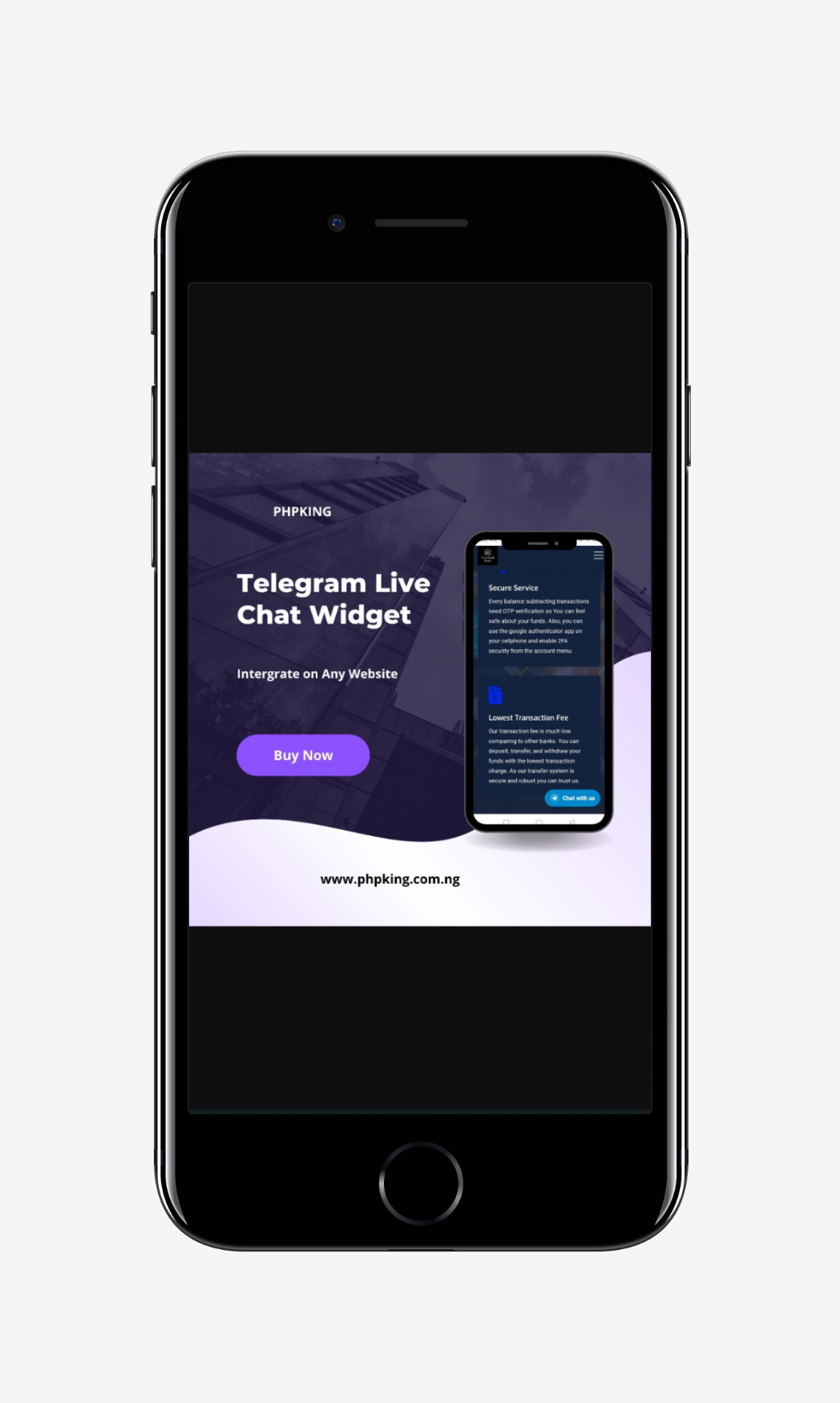 Telegram Chat Widget - Intergrate on Any Website