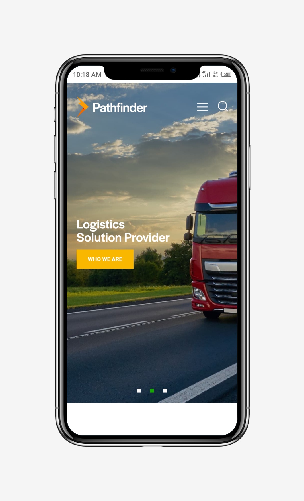 Pathfinder - Transportation & Logistics WordPress Theme