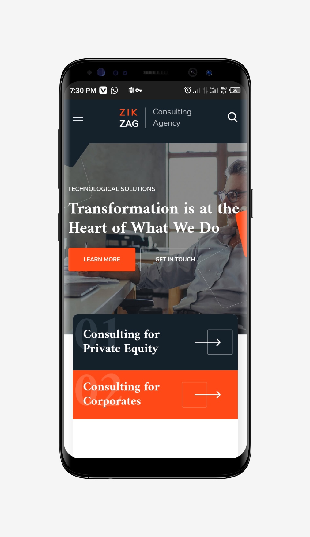 ZikZag - Consulting & Agency WordPress Theme