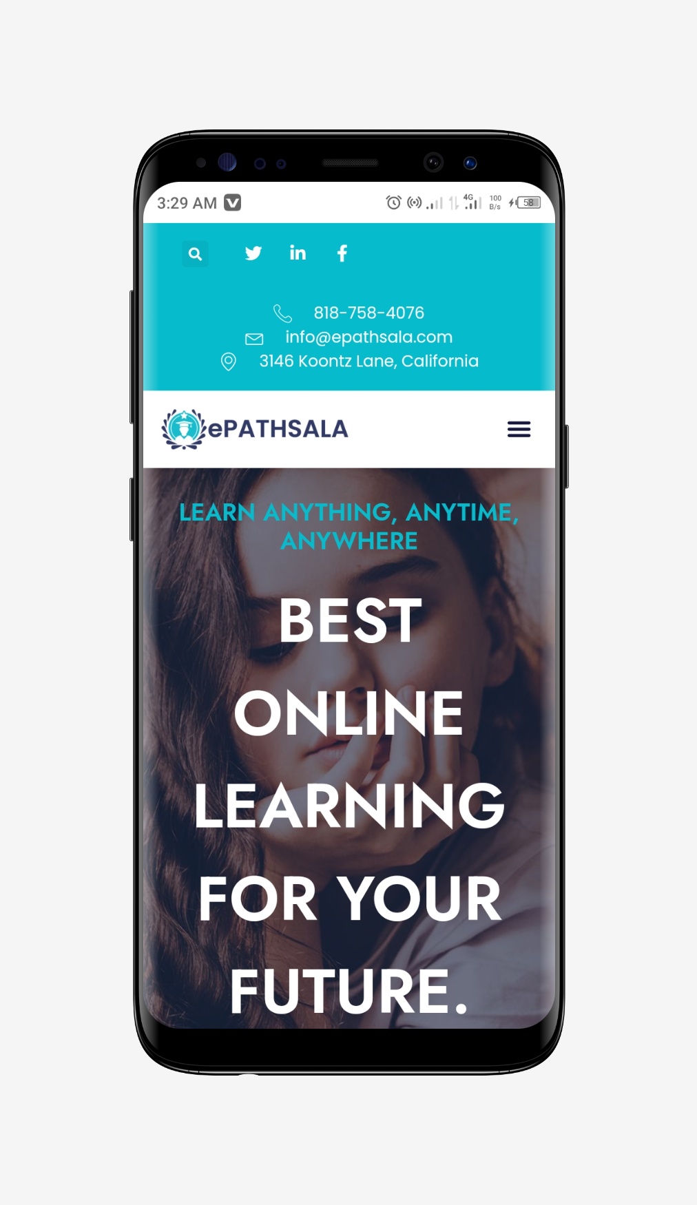 ePathsala - Online Education Elementor Template