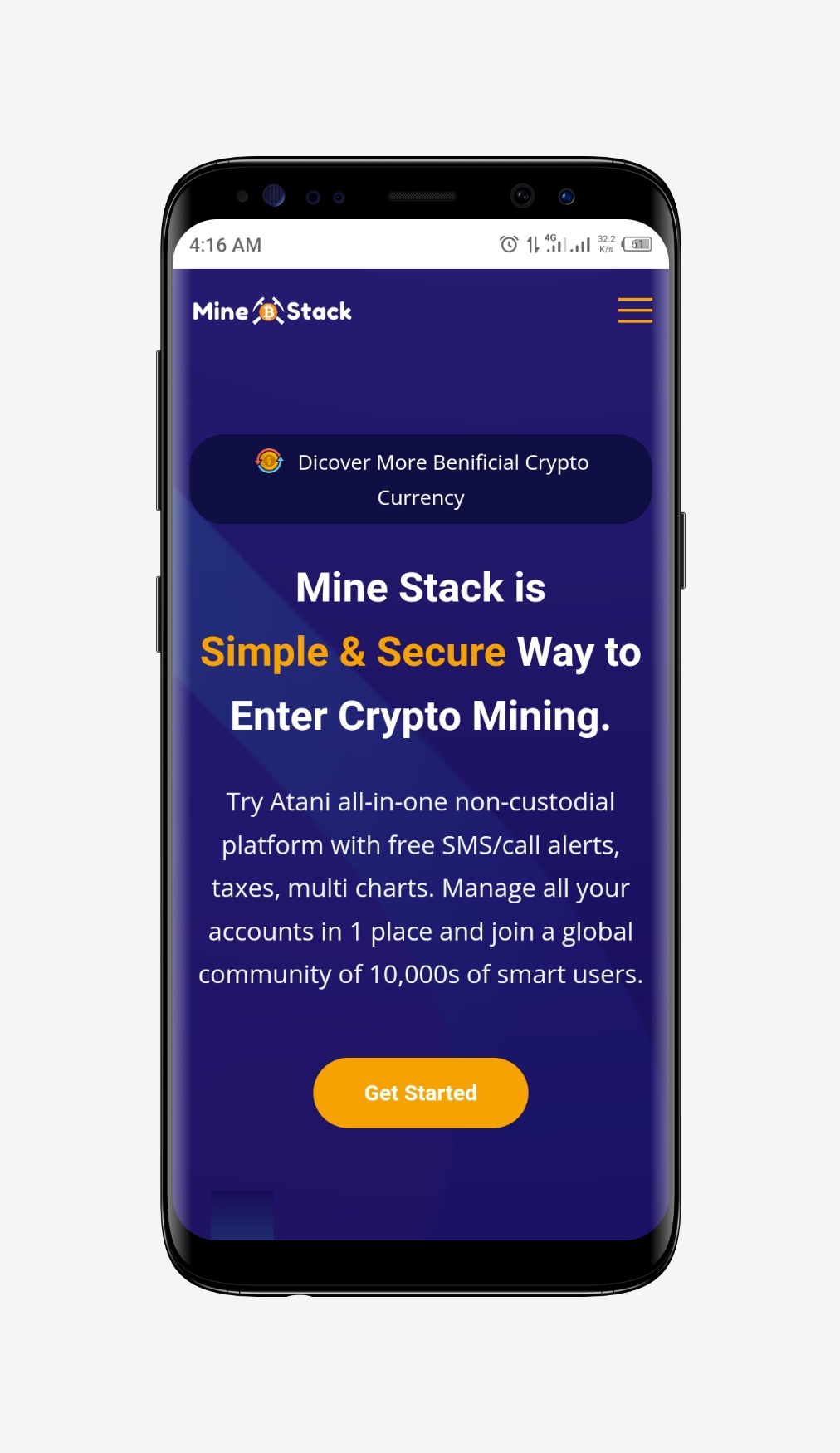 MineStack - Crypto Mining Script