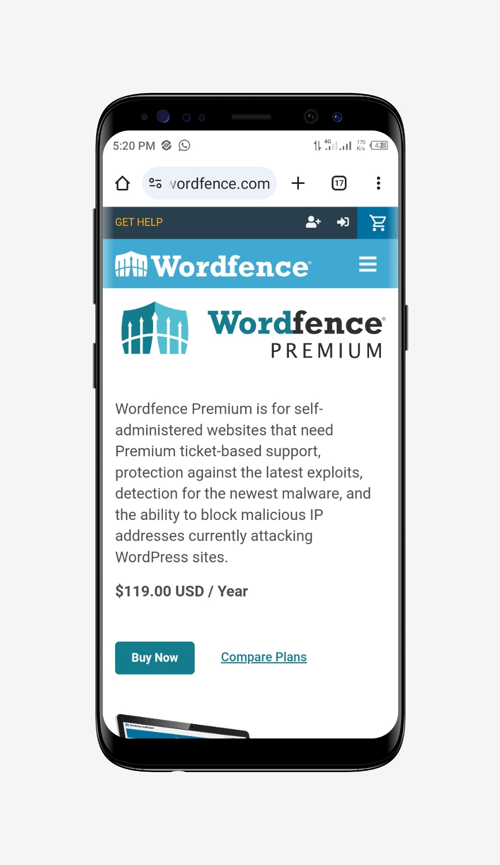 Wordfence Premium - WordPress Security Plugin