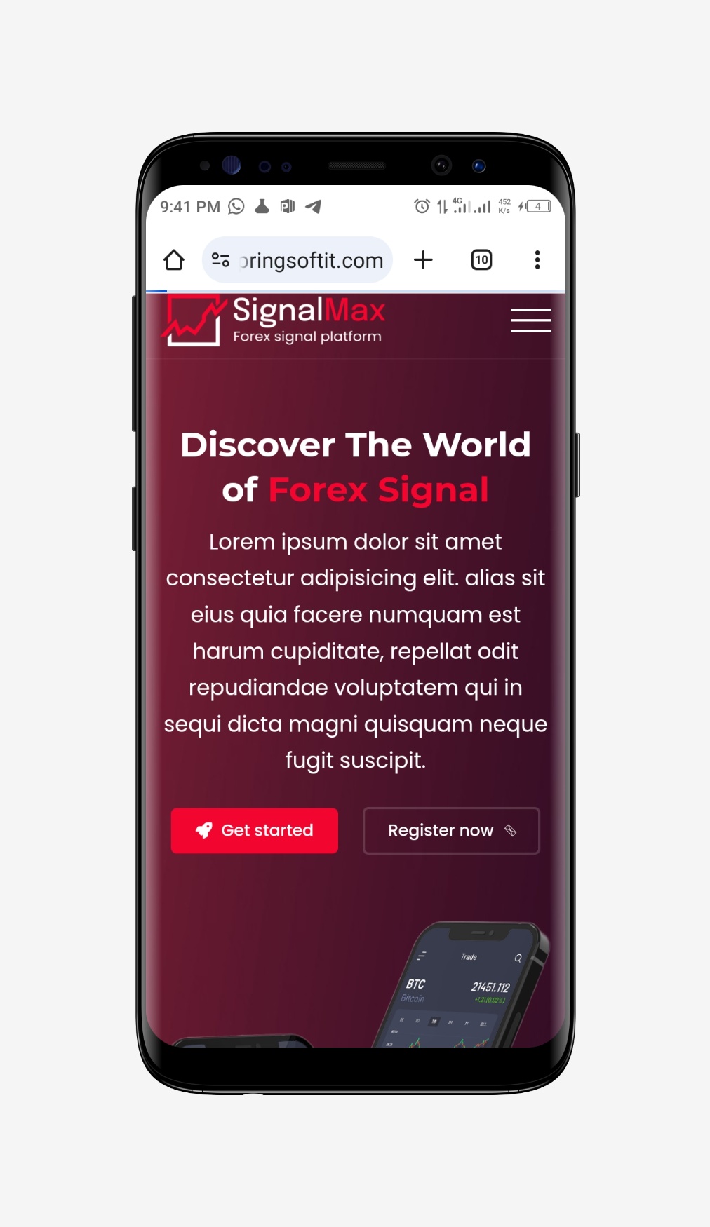 SignalMax - Crypto Trading & Forex Signal Script