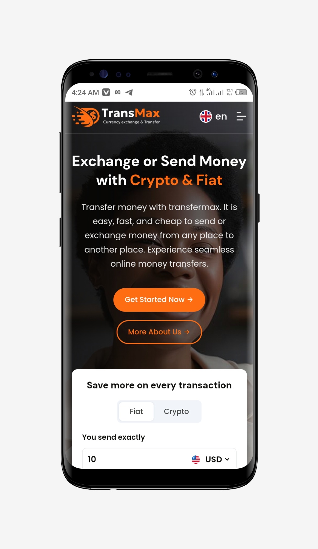 TRANS MAX - Multi Currency Money Transfer | Exchange | Crypto Trading & Staking Script