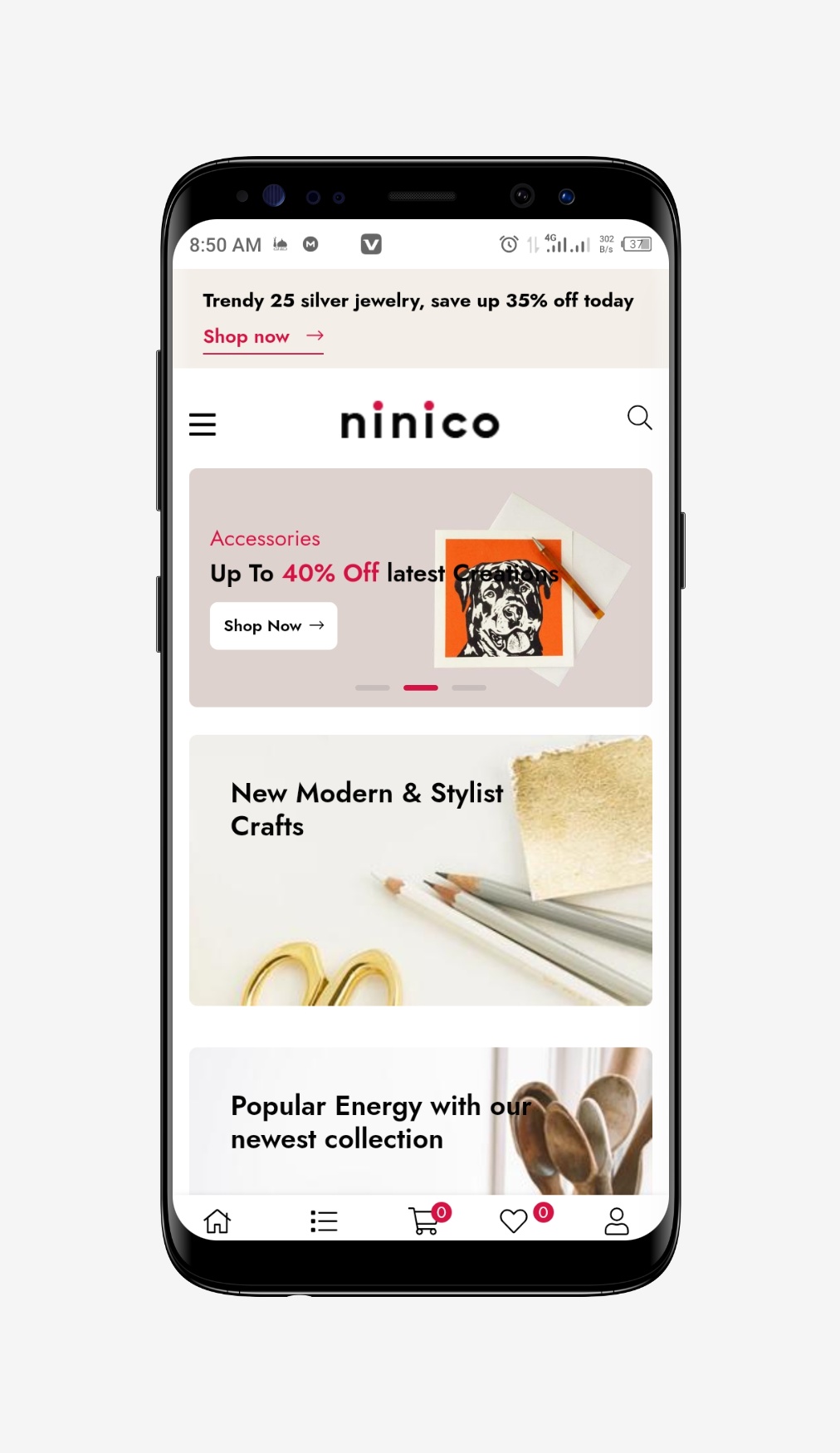 Ninico - Ecommerce Website Script
