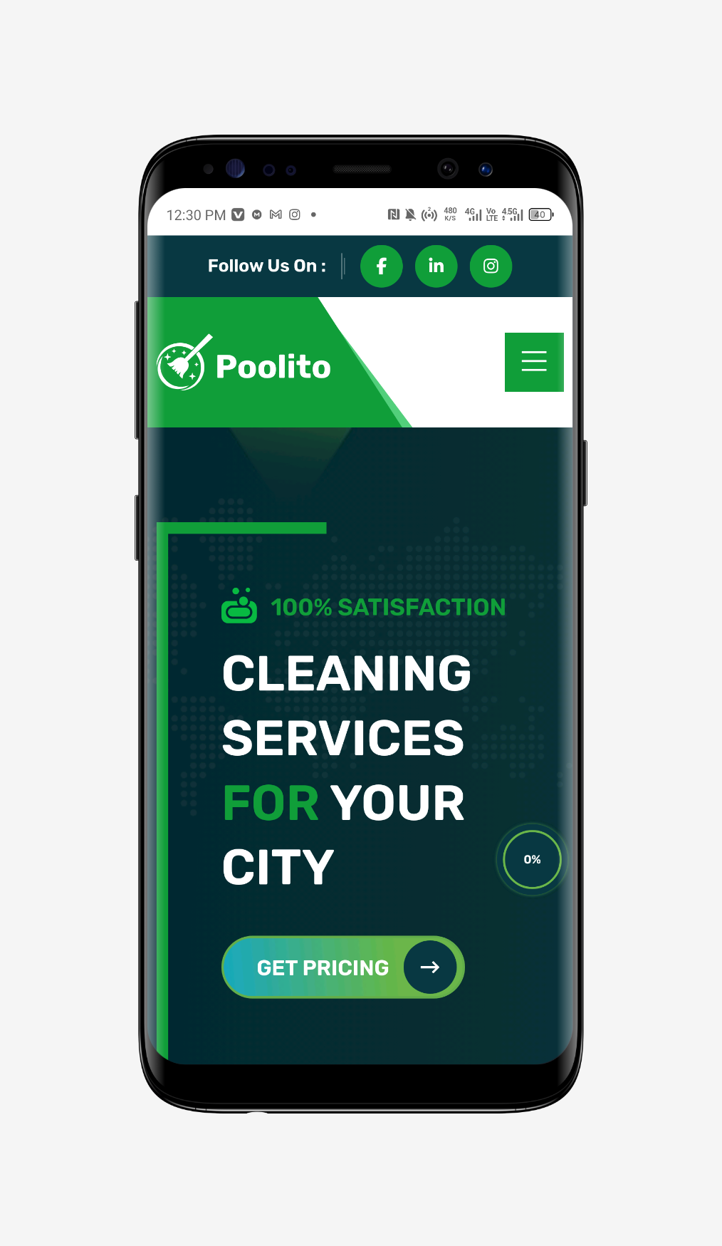 Poolito - Cleaning Service HTML Template