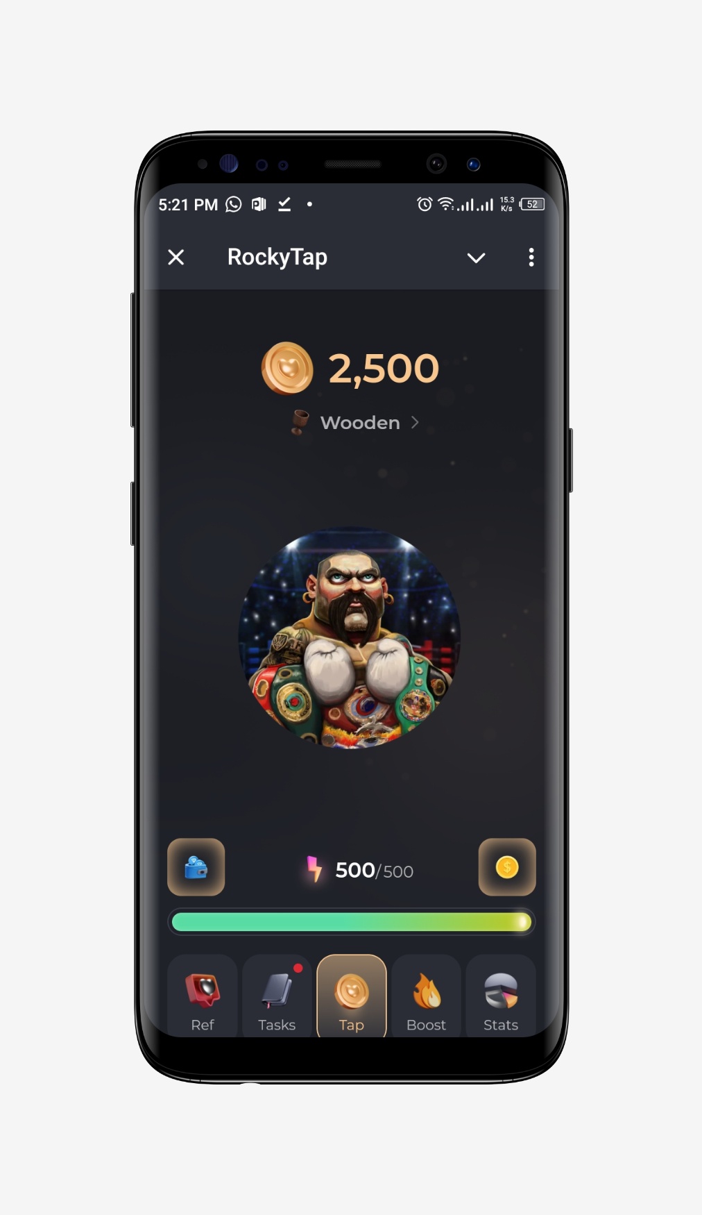 Rocky - TapSwap Like Telegram Clicker Game